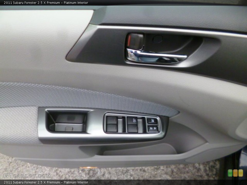 Platinum Interior Door Panel for the 2011 Subaru Forester 2.5 X Premium #89942304