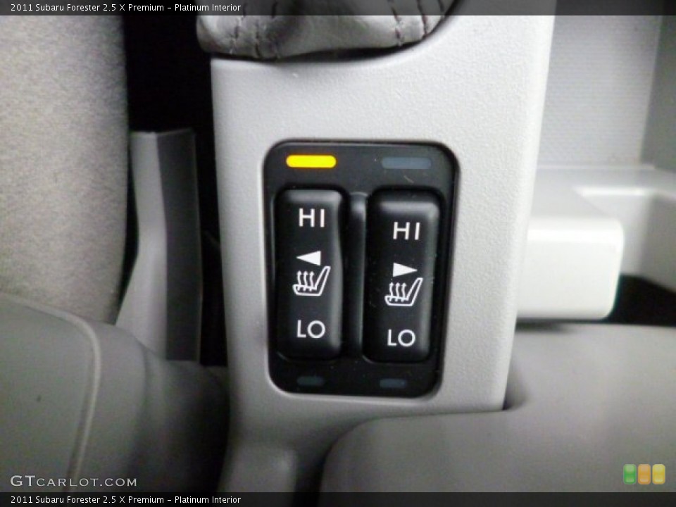 Platinum Interior Controls for the 2011 Subaru Forester 2.5 X Premium #89942334