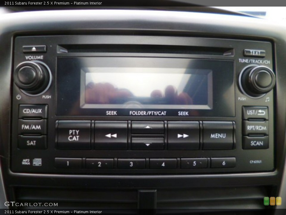 Platinum Interior Audio System for the 2011 Subaru Forester 2.5 X Premium #89942349