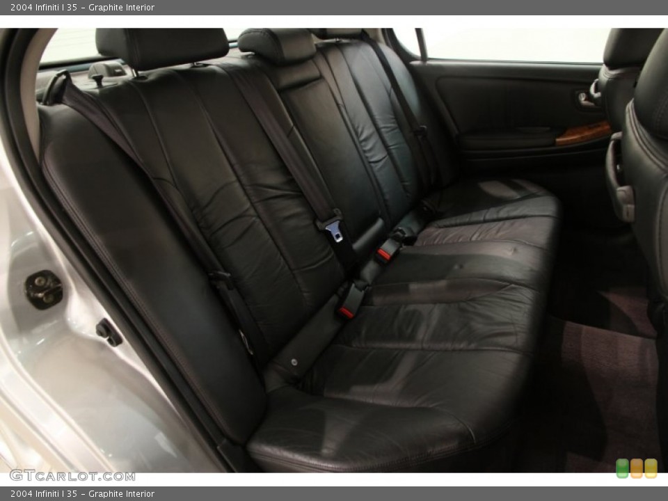 Graphite Interior Rear Seat for the 2004 Infiniti I 35 #89945682