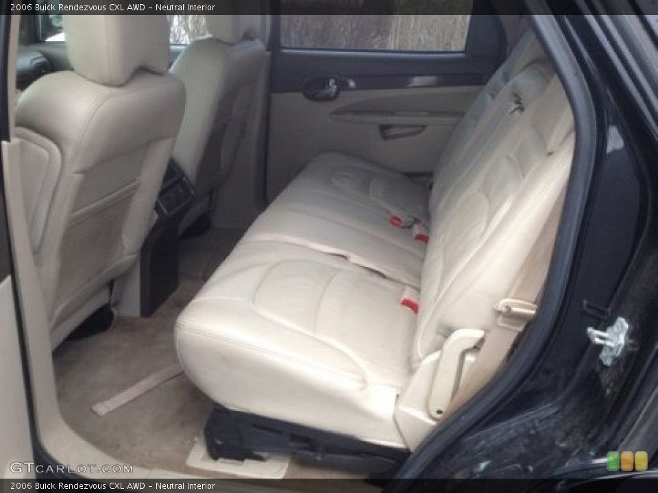Neutral Interior Rear Seat for the 2006 Buick Rendezvous CXL AWD #89945712