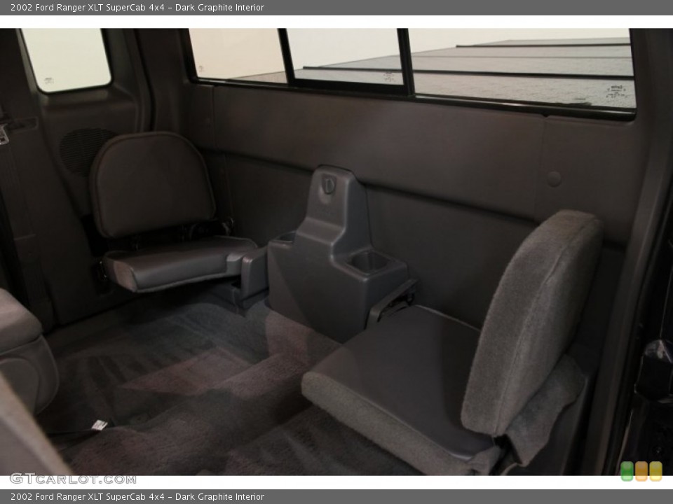 Dark Graphite Interior Rear Seat for the 2002 Ford Ranger XLT SuperCab 4x4 #89946144