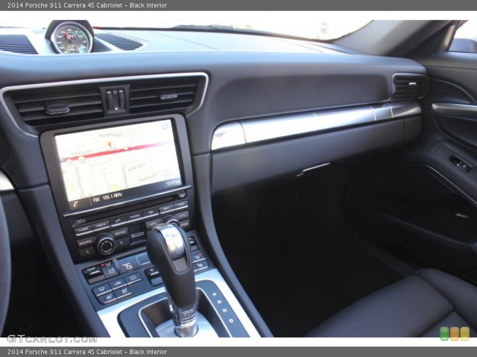 Black Interior Dashboard for the 2014 Porsche 911 Carrera 4S Cabriolet #89946315