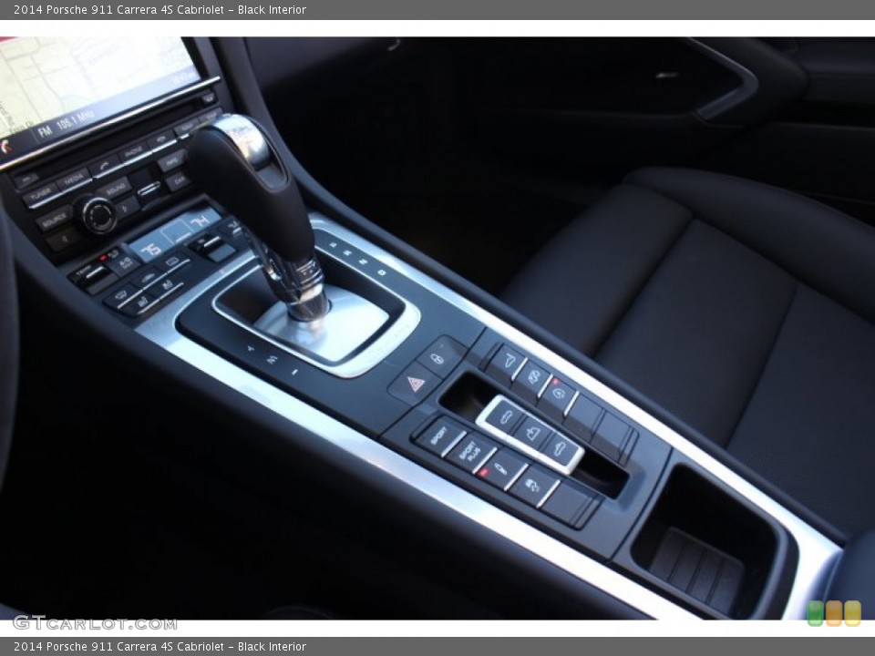 Black Interior Transmission for the 2014 Porsche 911 Carrera 4S Cabriolet #89946321