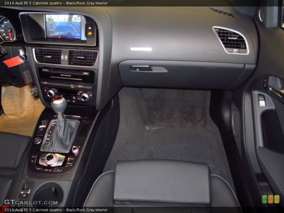 Black/Rock Gray Interior Dashboard for the 2014 Audi RS 5 Cabriolet quattro #89953742