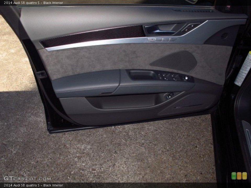 Black Interior Door Panel for the 2014 Audi S8 quattro S #89954954