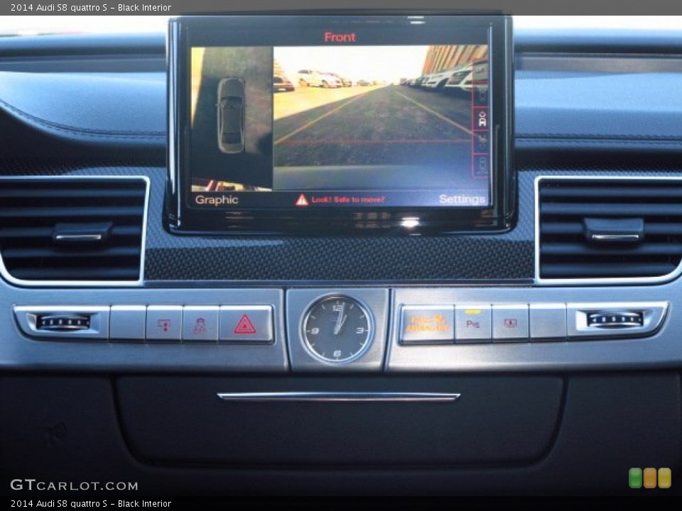 Black Interior Controls for the 2014 Audi S8 quattro S #89955281