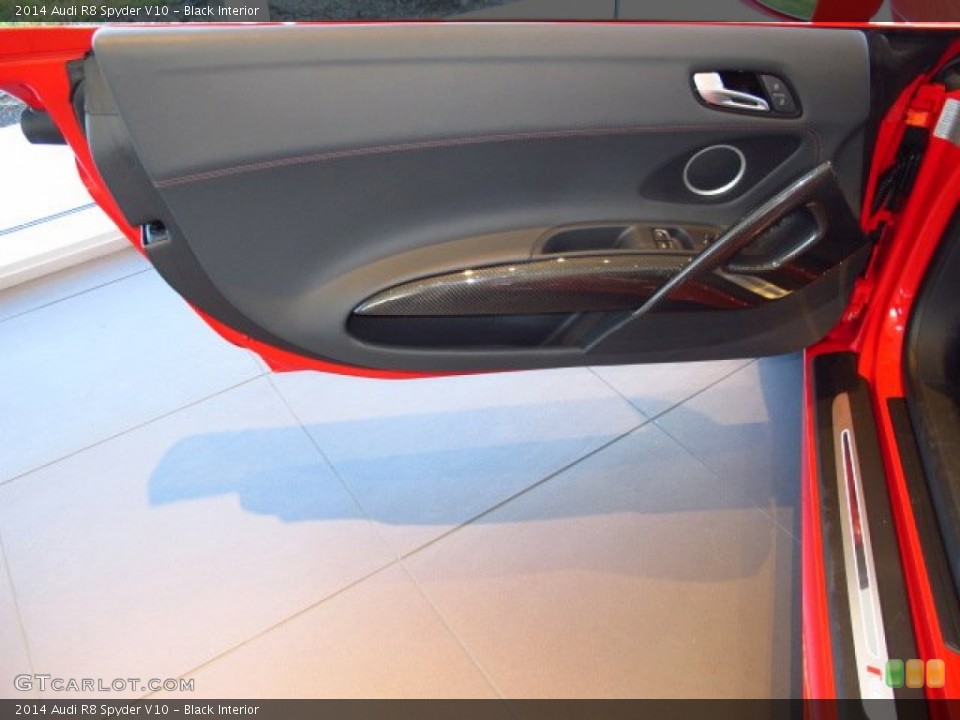 Black Interior Door Panel for the 2014 Audi R8 Spyder V10 #89955579