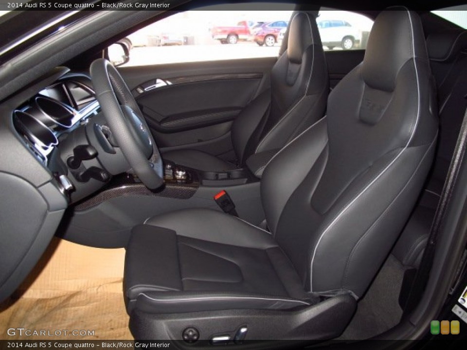 Black/Rock Gray Interior Photo for the 2014 Audi RS 5 Coupe quattro #89956074