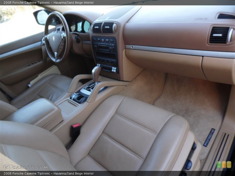 Havanna/Sand Beige Interior Dashboard for the 2008 Porsche Cayenne Tiptronic #89960625