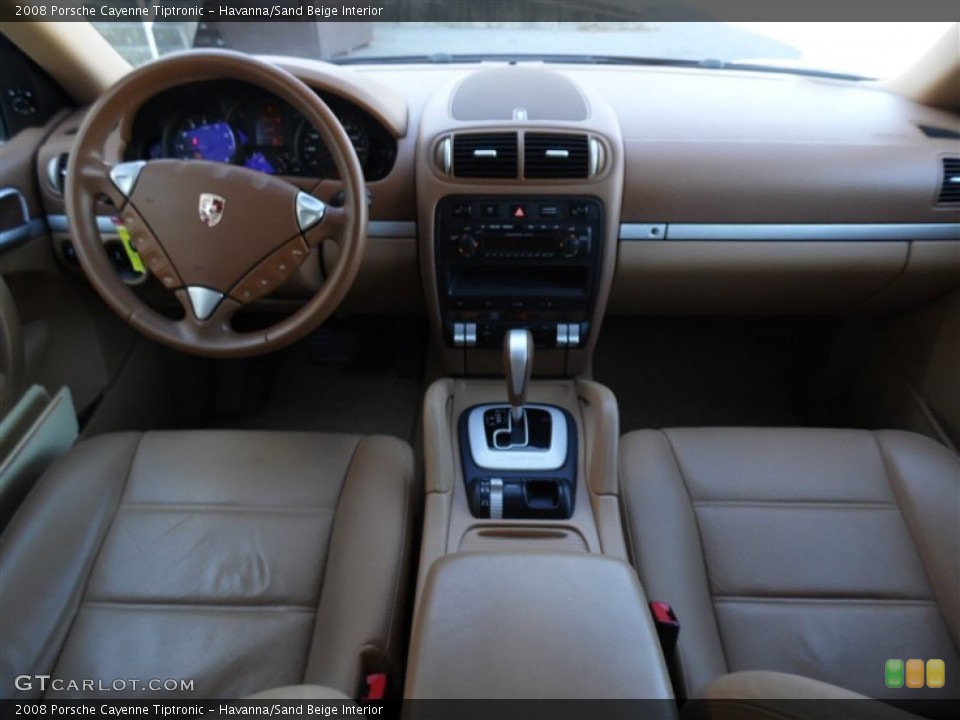 Havanna/Sand Beige Interior Dashboard for the 2008 Porsche Cayenne Tiptronic #89960676