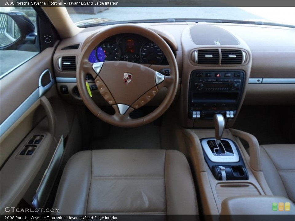 Havanna/Sand Beige Interior Dashboard for the 2008 Porsche Cayenne Tiptronic #89960748
