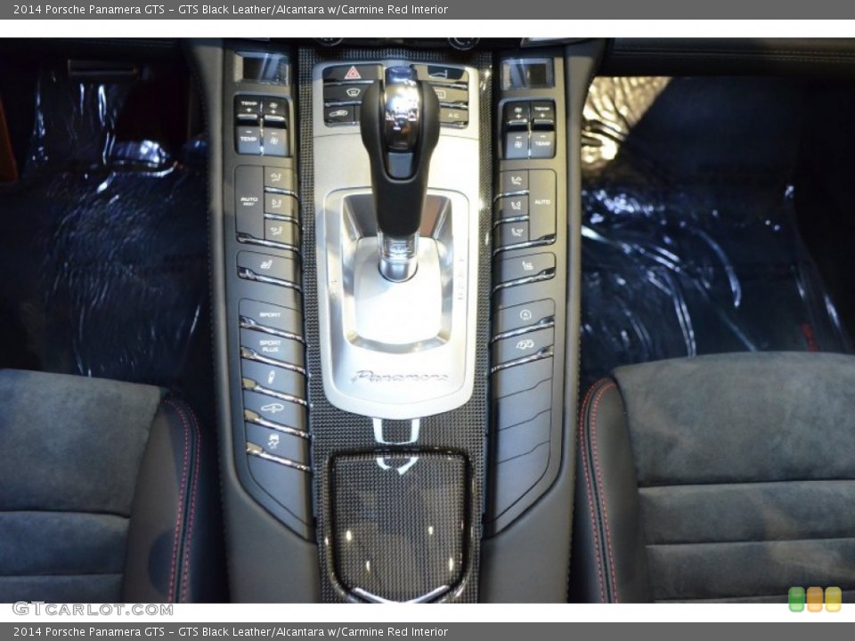 GTS Black Leather/Alcantara w/Carmine Red Interior Transmission for the 2014 Porsche Panamera GTS #89960772