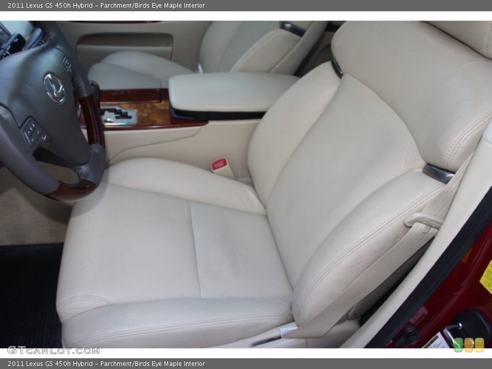 Parchment/Birds Eye Maple Interior Front Seat for the 2011 Lexus GS 450h Hybrid #89962353