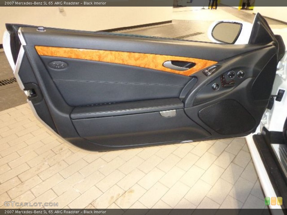Black Interior Door Panel for the 2007 Mercedes-Benz SL 65 AMG Roadster #89972895