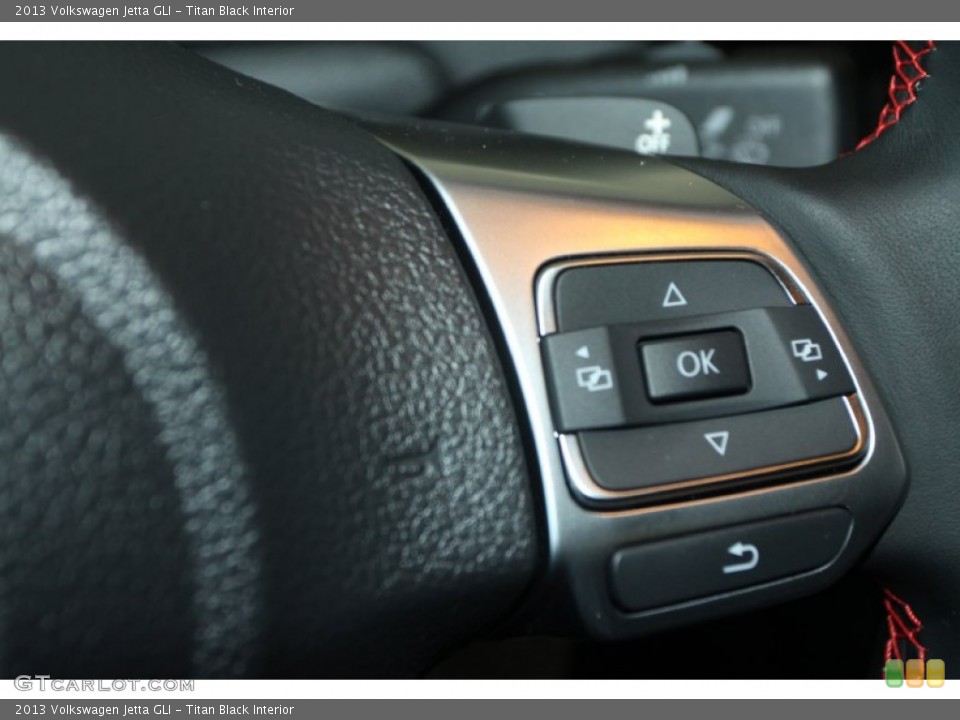 Titan Black Interior Controls for the 2013 Volkswagen Jetta GLI #89973378