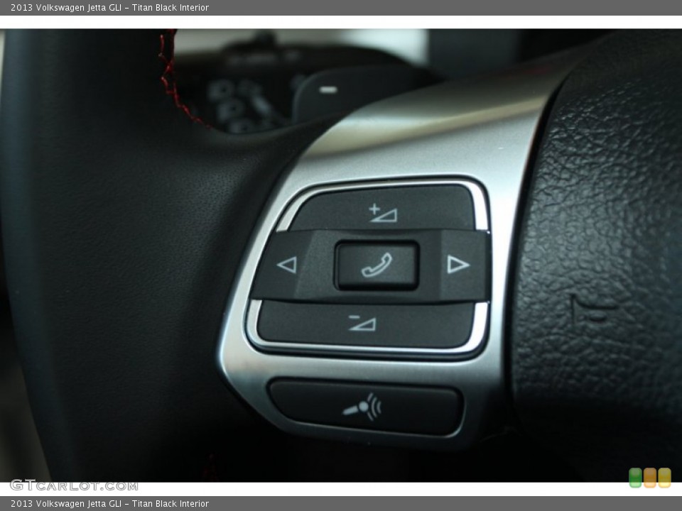 Titan Black Interior Controls for the 2013 Volkswagen Jetta GLI #89973390
