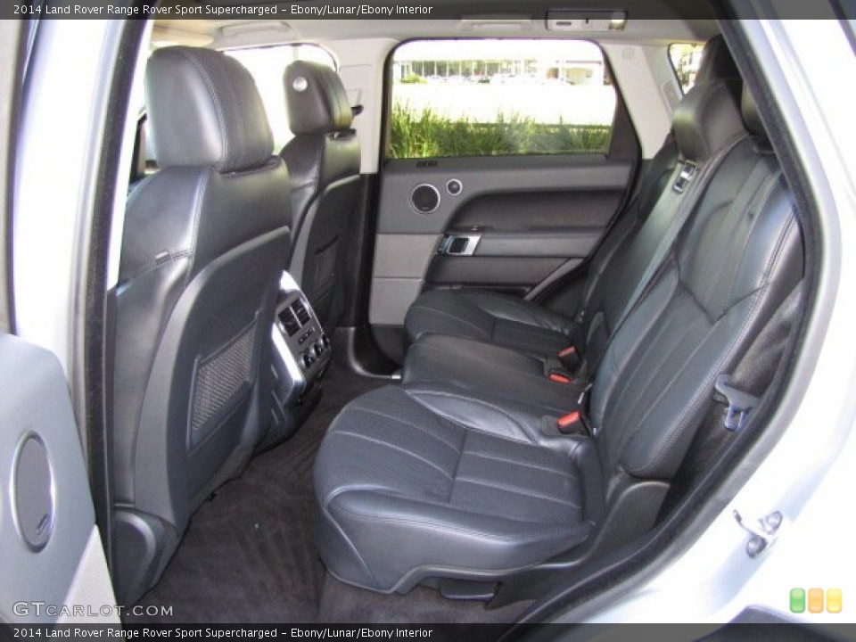 Ebony/Lunar/Ebony Interior Rear Seat for the 2014 Land Rover Range Rover Sport Supercharged #89973738