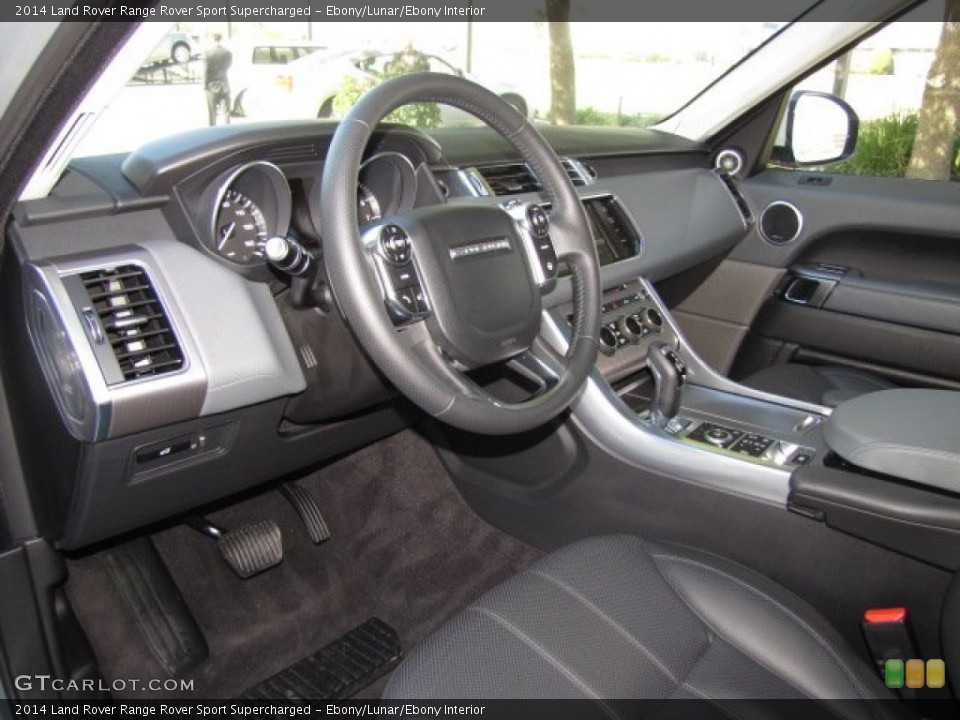 Ebony/Lunar/Ebony Interior Prime Interior for the 2014 Land Rover Range Rover Sport Supercharged #89973837