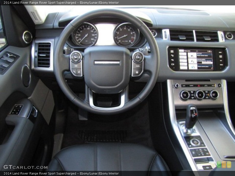 Ebony/Lunar/Ebony Interior Dashboard for the 2014 Land Rover Range Rover Sport Supercharged #89973849
