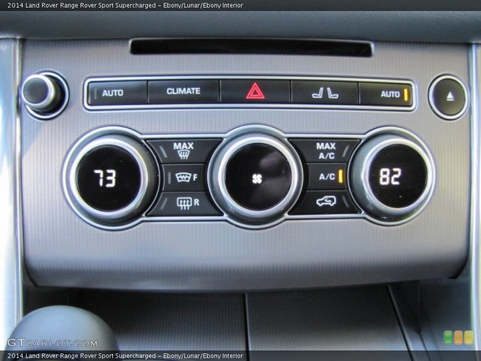 Ebony/Lunar/Ebony Interior Controls for the 2014 Land Rover Range Rover Sport Supercharged #89973936