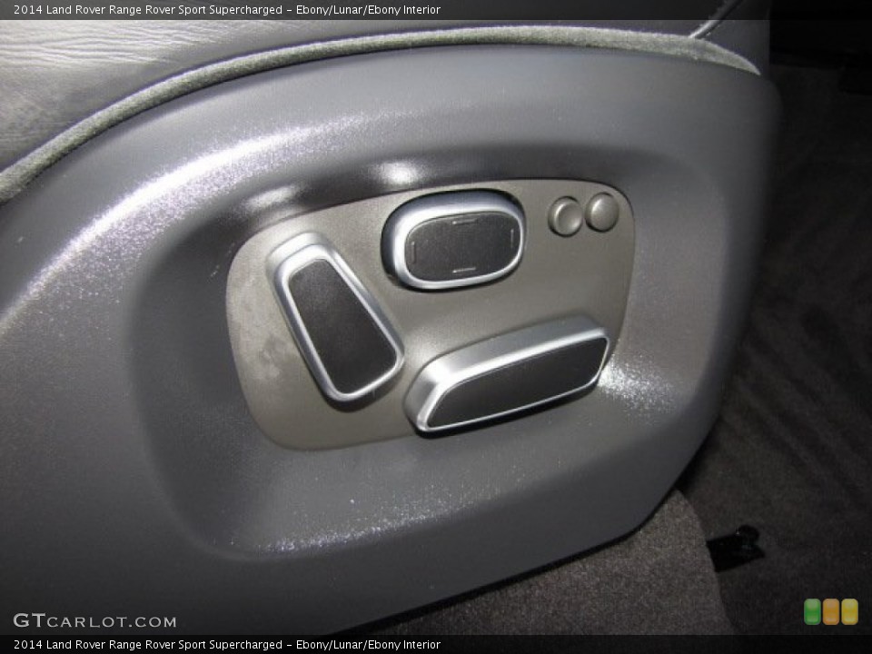 Ebony/Lunar/Ebony Interior Controls for the 2014 Land Rover Range Rover Sport Supercharged #89974029