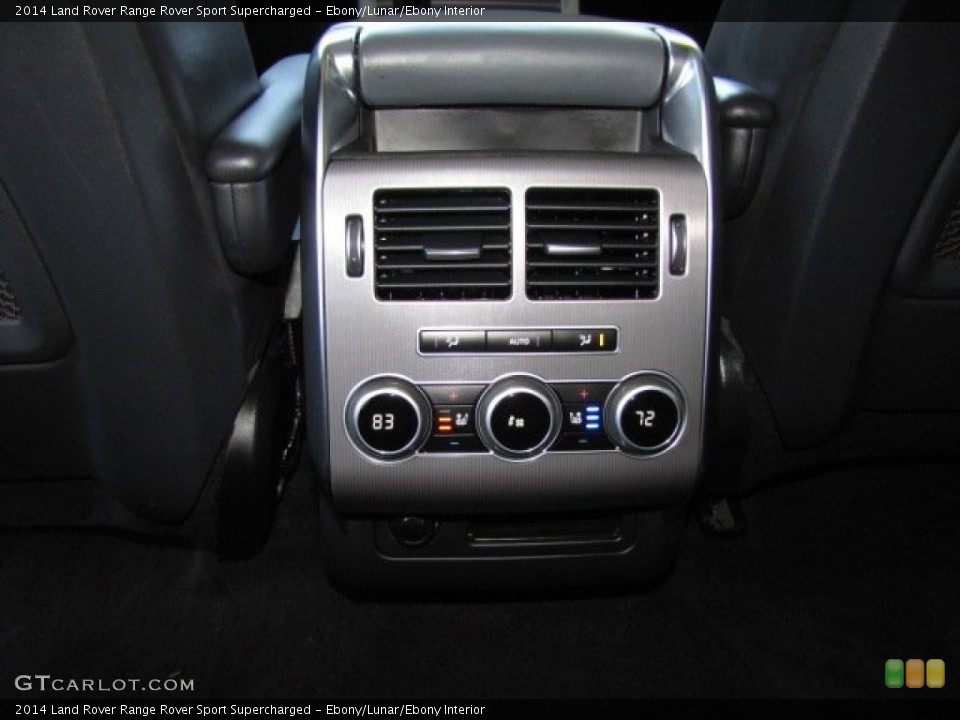 Ebony/Lunar/Ebony Interior Controls for the 2014 Land Rover Range Rover Sport Supercharged #89974120
