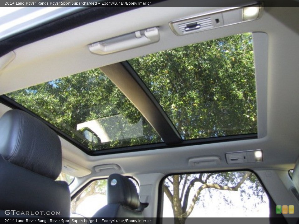 Ebony/Lunar/Ebony Interior Sunroof for the 2014 Land Rover Range Rover Sport Supercharged #89974137
