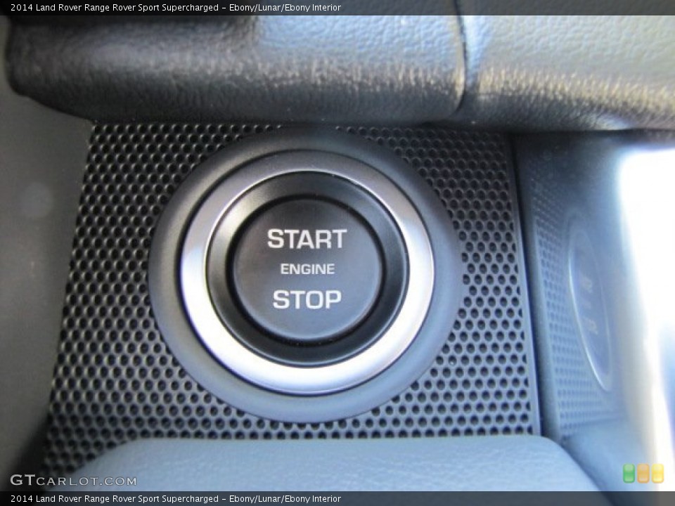 Ebony/Lunar/Ebony Interior Controls for the 2014 Land Rover Range Rover Sport Supercharged #89974185