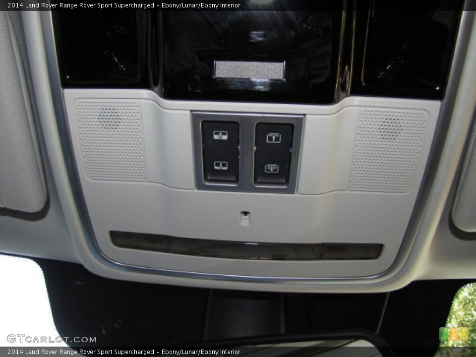 Ebony/Lunar/Ebony Interior Controls for the 2014 Land Rover Range Rover Sport Supercharged #89974197