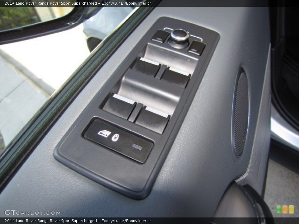 Ebony/Lunar/Ebony Interior Controls for the 2014 Land Rover Range Rover Sport Supercharged #89974256