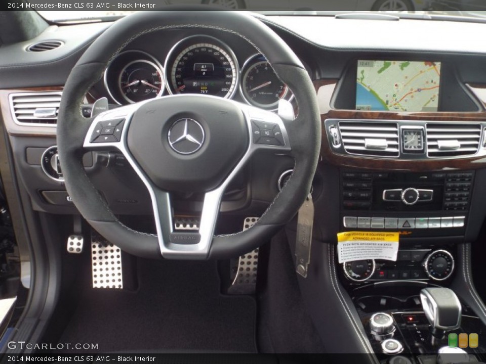 Black Interior Dashboard for the 2014 Mercedes-Benz CLS 63 AMG #89981303
