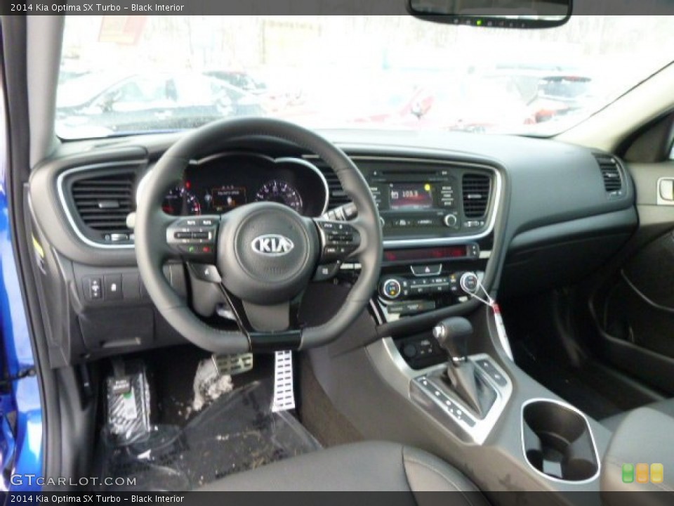 Black Interior Prime Interior for the 2014 Kia Optima SX Turbo #89983976