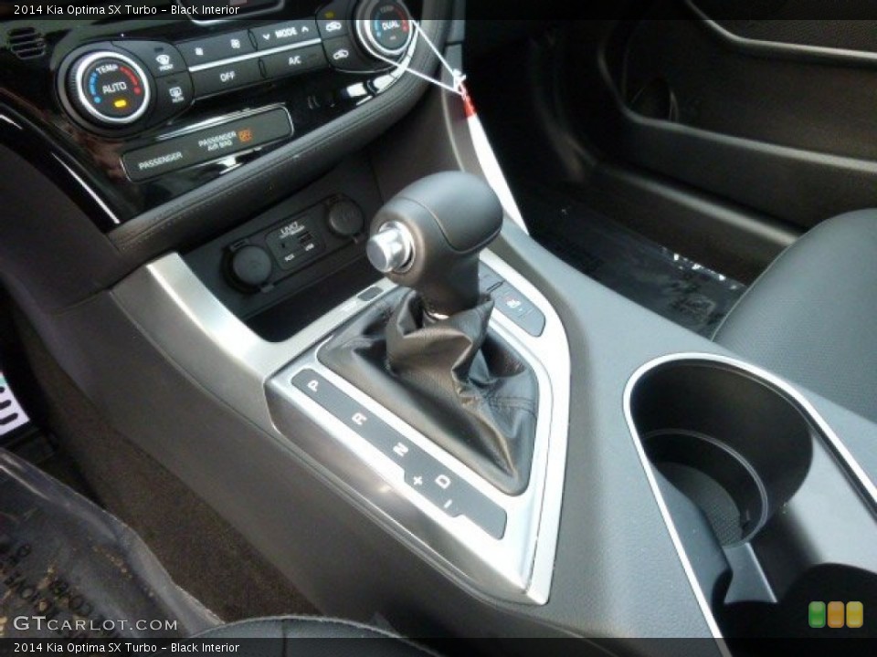Black Interior Transmission for the 2014 Kia Optima SX Turbo #89984048