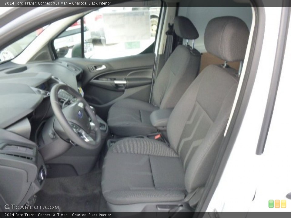 Charcoal Black Interior Front Seat for the 2014 Ford Transit Connect XLT Van #89986109