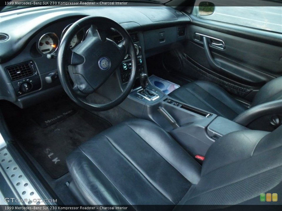 Charcoal 1999 Mercedes-Benz SLK Interiors