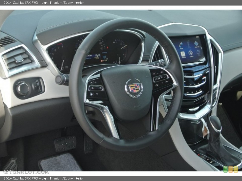 Light Titanium/Ebony Interior Dashboard for the 2014 Cadillac SRX FWD #89995171