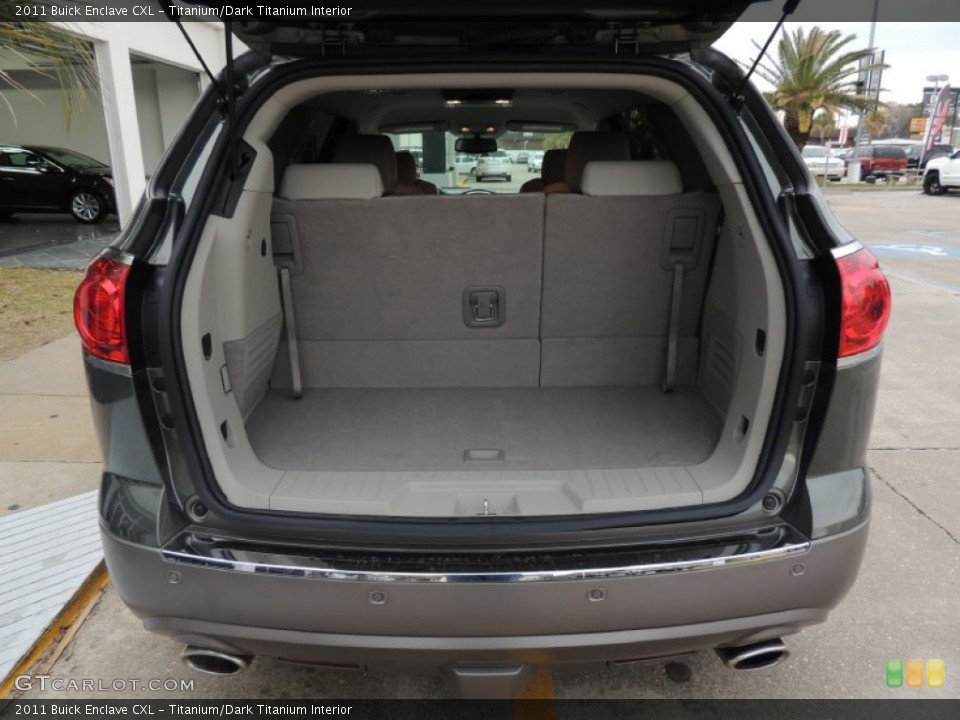 Titanium/Dark Titanium Interior Trunk for the 2011 Buick Enclave CXL #89997053