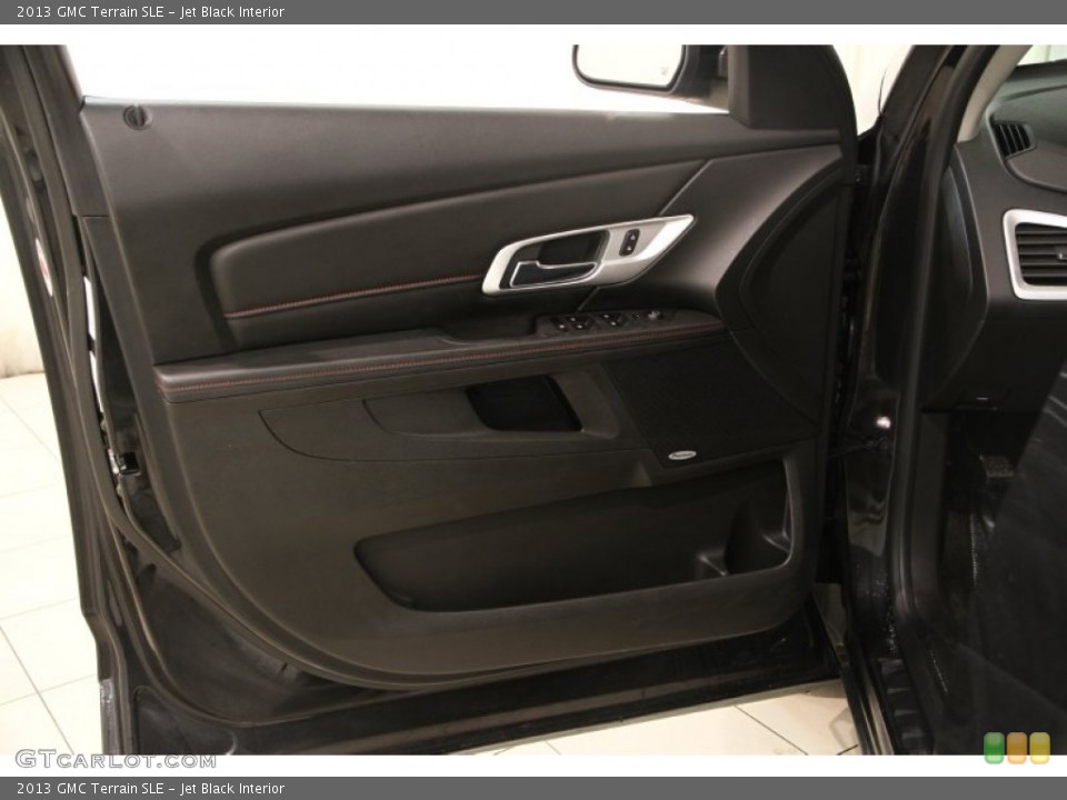 Jet Black Interior Door Panel for the 2013 GMC Terrain SLE #89998592