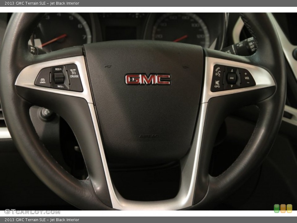 Jet Black Interior Steering Wheel for the 2013 GMC Terrain SLE #89998661