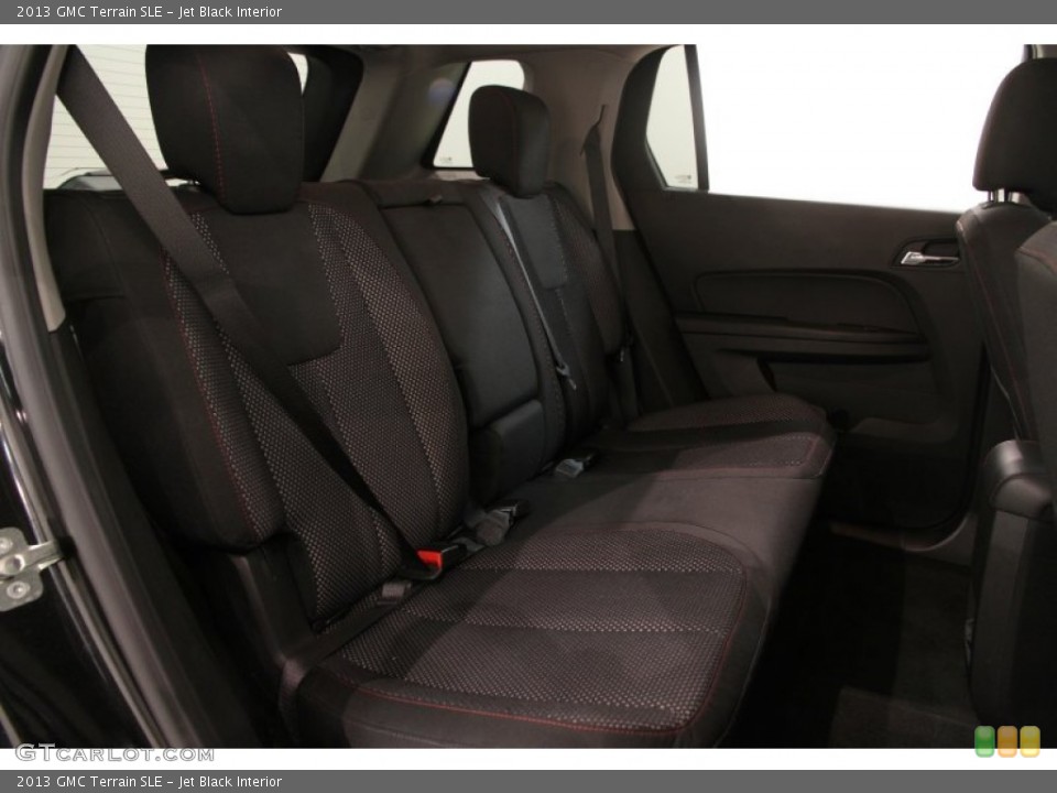 Jet Black Interior Rear Seat for the 2013 GMC Terrain SLE #89999021