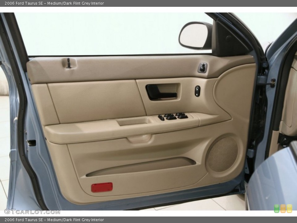 Medium/Dark Flint Grey Interior Door Panel for the 2006 Ford Taurus SE #89999219