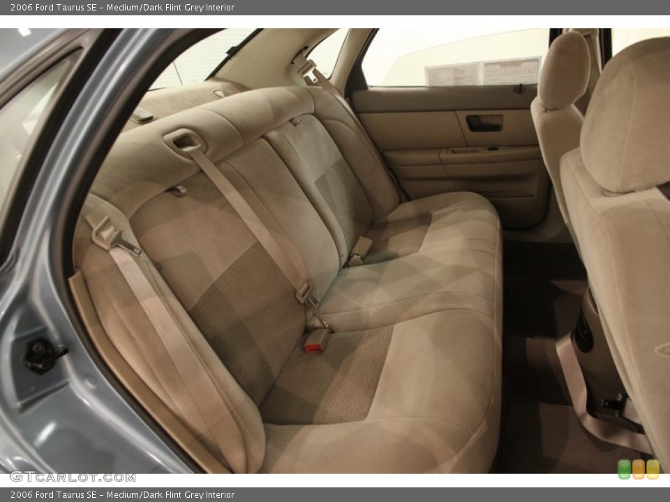 Medium/Dark Flint Grey Interior Rear Seat for the 2006 Ford Taurus SE #89999352