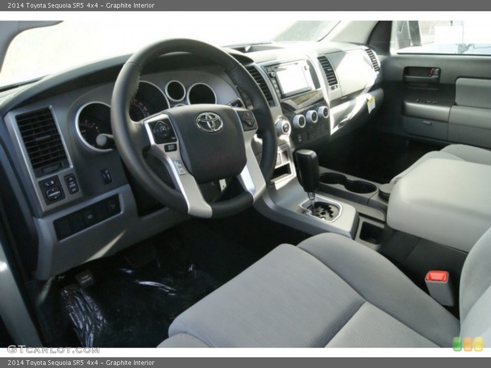 Graphite Interior Prime Interior for the 2014 Toyota Sequoia SR5 4x4 #89999405