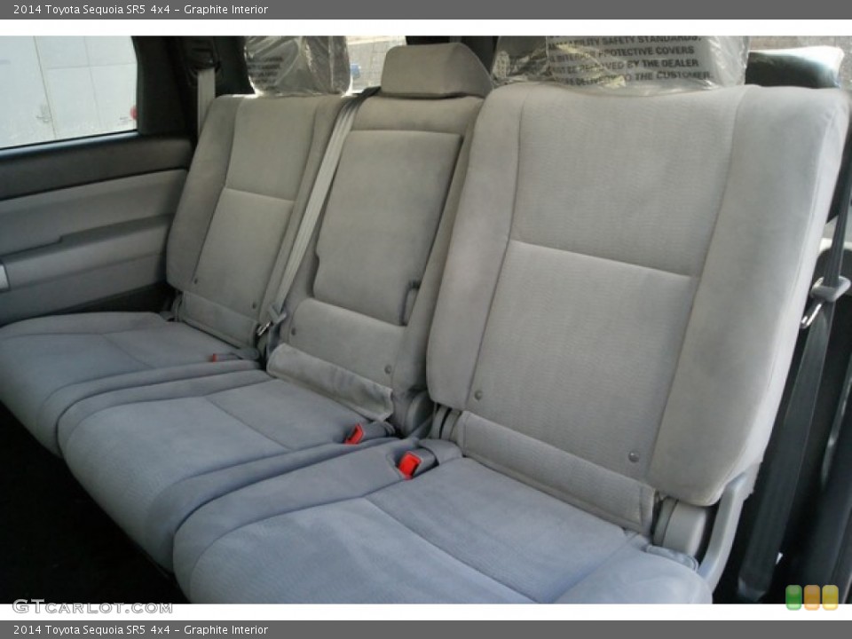 Graphite Interior Rear Seat for the 2014 Toyota Sequoia SR5 4x4 #89999453