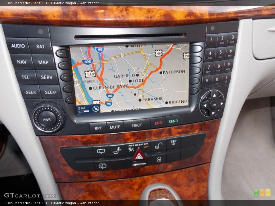 Ash Interior Navigation for the 2005 Mercedes-Benz E 320 4Matic Wagon #89999711