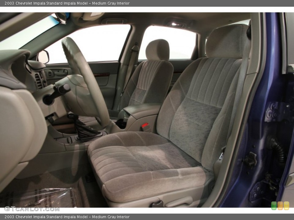 Medium Gray Interior Photo for the 2003 Chevrolet Impala  #90001931