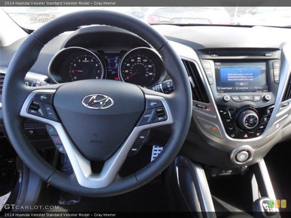 Gray Interior Dashboard for the 2014 Hyundai Veloster  #90005271