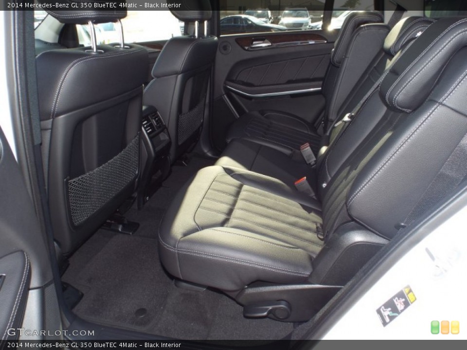 Black Interior Rear Seat for the 2014 Mercedes-Benz GL 350 BlueTEC 4Matic #90007190