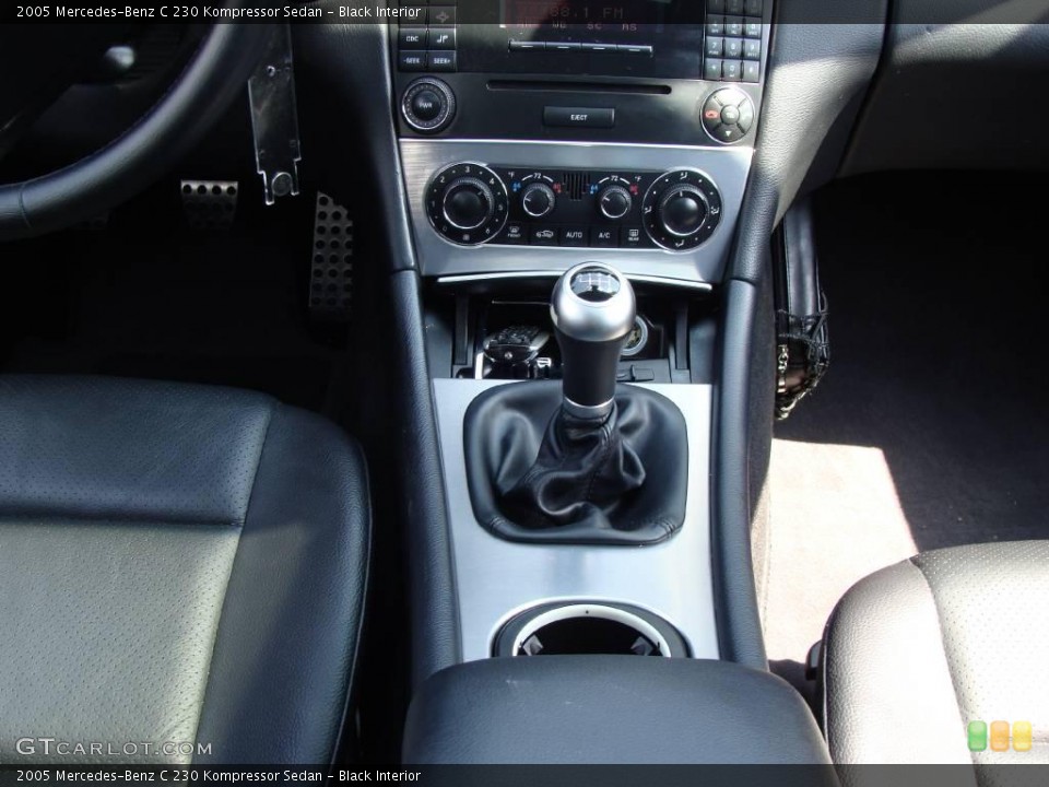 Black Interior Transmission for the 2005 Mercedes-Benz C 230 Kompressor Sedan #9001195